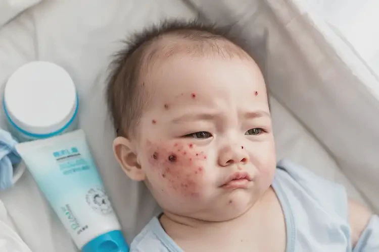 嬰幼兒脖子上偶爾起濕疹能夠徹底治愈嗎(圖4)