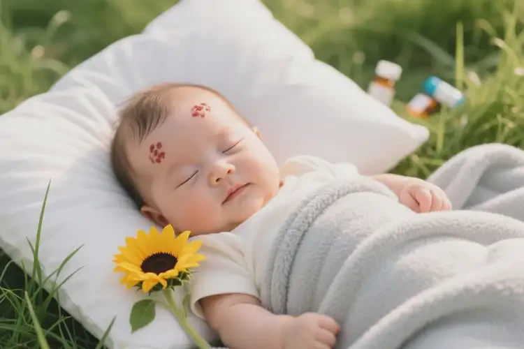 小兒身上出濕疹能徹底自愈嗎(圖1)