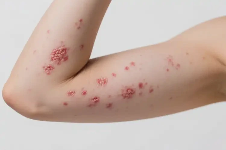 女性身上偶爾起濕疹不管它會自己痊愈嗎(圖4)