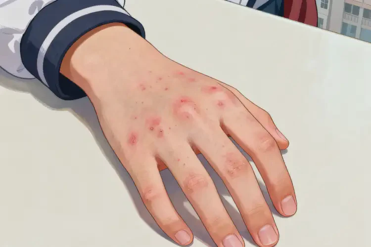 中學(xué)生手上容易起濕疹可以徹底自愈嗎(圖3)