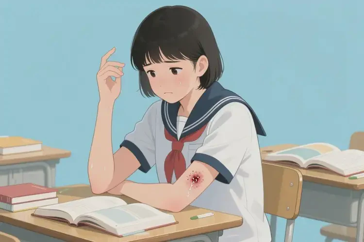 中学生手臂经常起湿疹不管它会自己痊愈吗(图3)