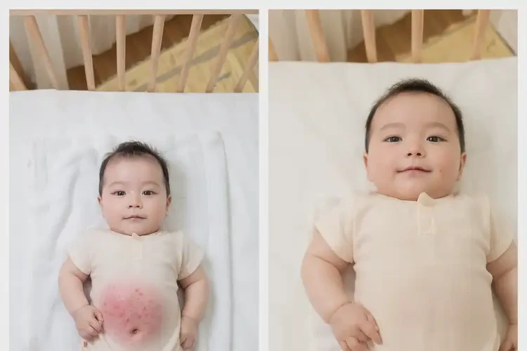 嬰幼兒肚子偶爾長濕疹能徹底自愈嗎(圖1)