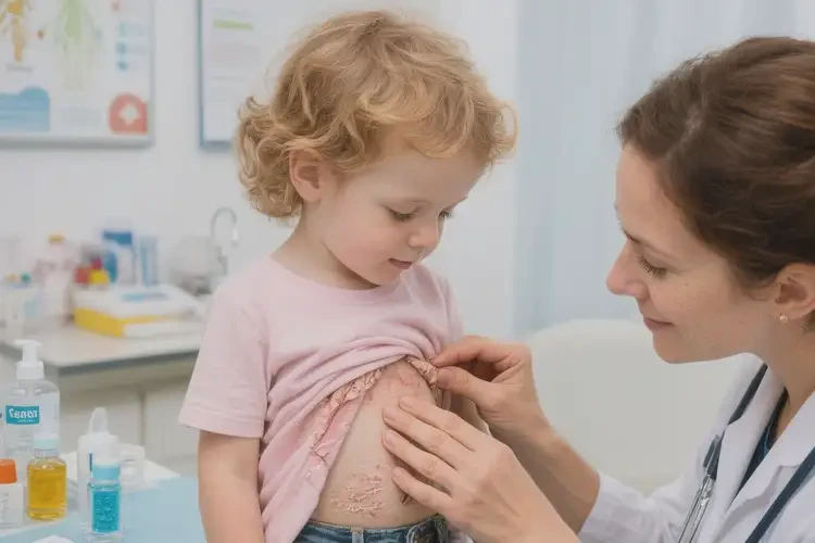 宝宝大腿上容易长湿疹能靠自己自愈吗(图3)