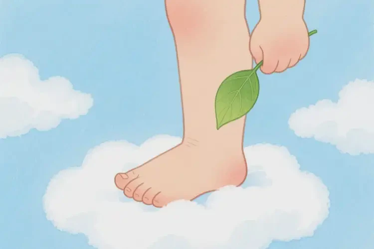 幼兒腳上出現(xiàn)濕疹能夠徹底治愈嗎(圖2)