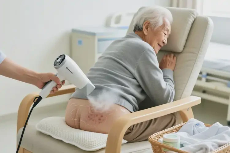 高齡老人屁股偶爾長(zhǎng)濕疹能徹底自愈嗎(圖1)