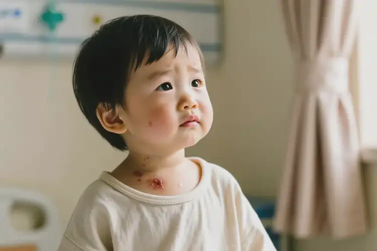 小孩脖子長(zhǎng)濕疹不管它會(huì)自己痊愈嗎(圖4)