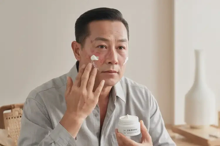 男人臉上經(jīng)常長濕疹可不可以徹底自愈(圖1)