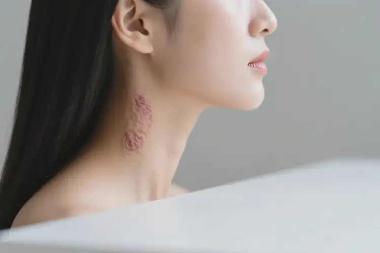 女性脖子容易起濕疹不管它會(huì)自己好嗎(圖3)