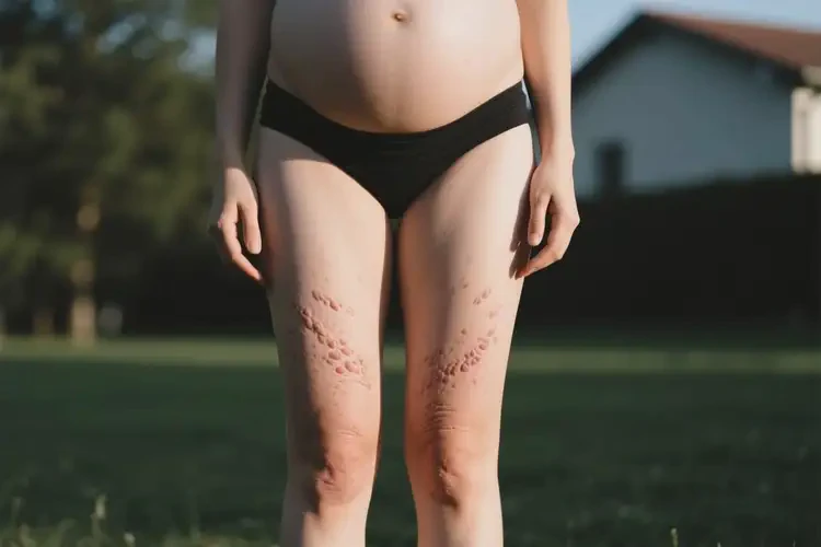 产妇大腿上容易长湿疹能够彻底治愈吗(图1)