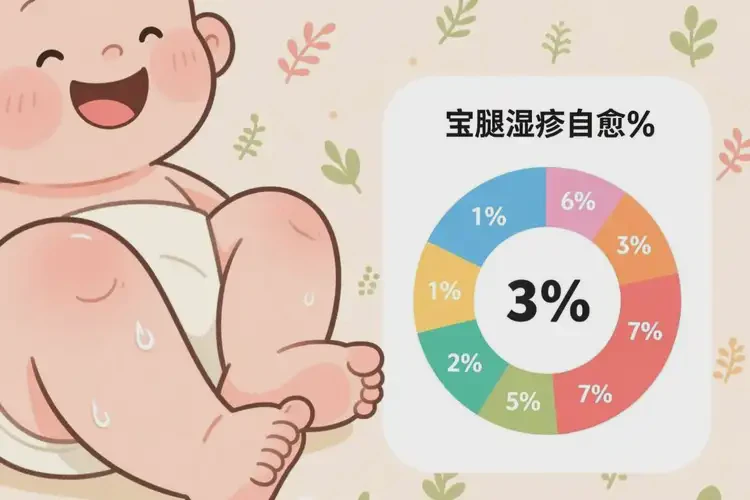 寶寶大腿容易起濕疹能徹底自愈嗎(圖3)