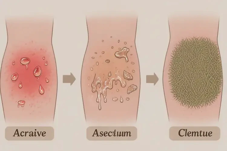 青年人肚子出濕疹可以徹底自愈嗎(圖3)