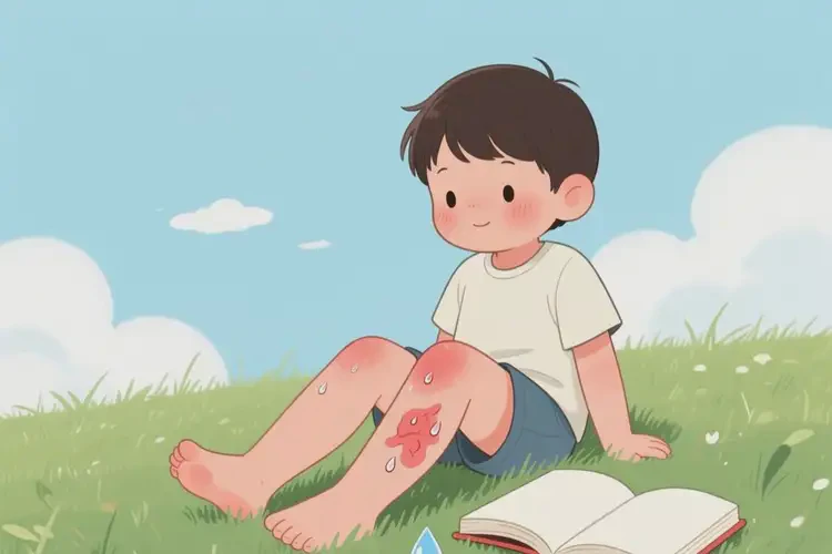 小孩小腿上出現(xiàn)濕疹能靠自己自愈嗎(圖3)