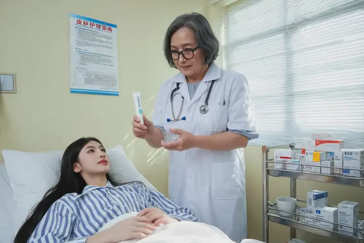 產(chǎn)婦大腿上有濕疹不管它會(huì)自己好嗎(圖2)