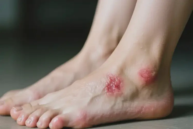 女性腳上偶爾起濕疹不管它會自己痊愈嗎(圖3)