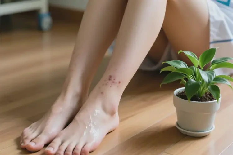 青年人腳上出濕疹能夠徹底治愈嗎(圖3)