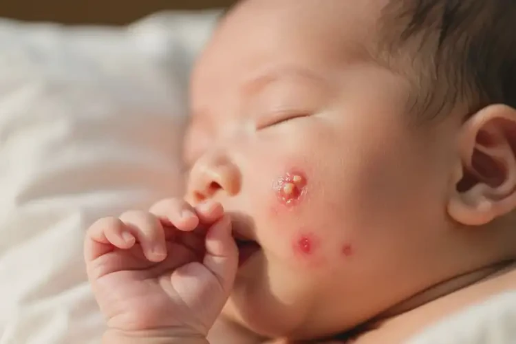 寶寶身上有濕疹可不可以徹底自愈(圖3)