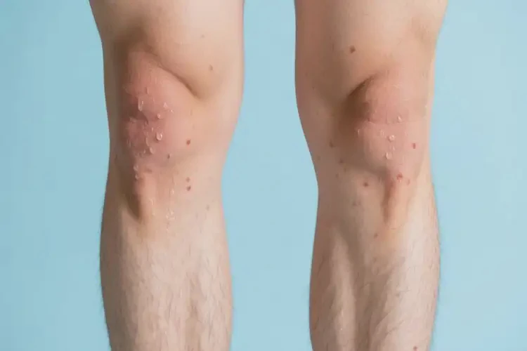 男人小腿上容易起湿疹可以彻底自愈吗(图2)