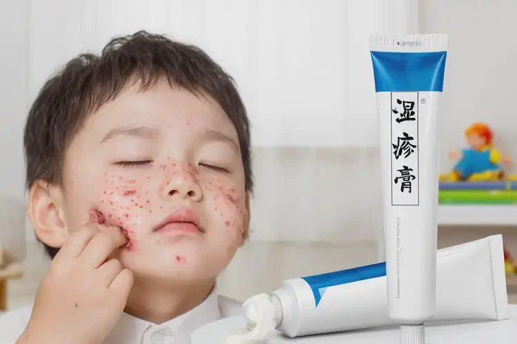 兒童臉上起濕疹能夠徹底治愈嗎(圖4)