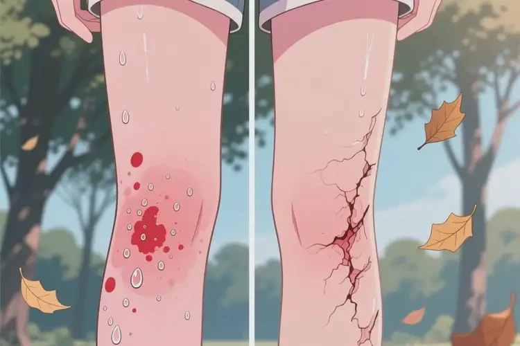 青少年大腿出現(xiàn)濕疹能徹底自愈嗎(圖3)