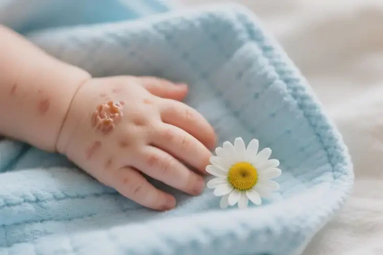 嬰兒手上長(zhǎng)濕疹可以徹底自愈嗎(圖2)
