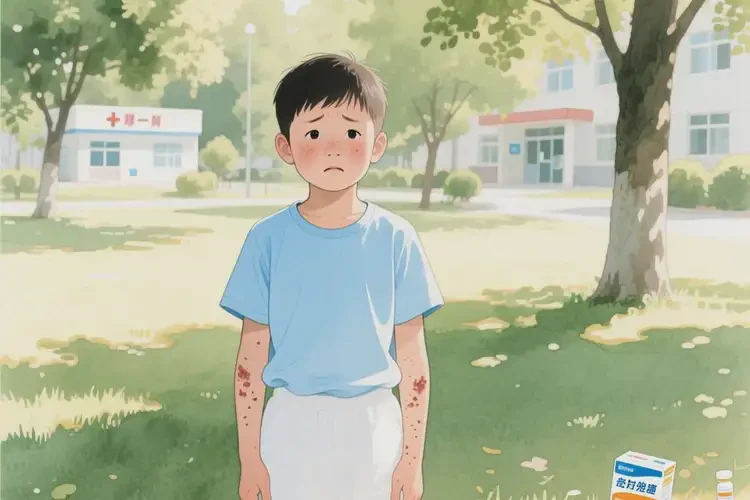 小學(xué)生全身偶爾長濕疹不管它會(huì)自己好嗎(圖4)