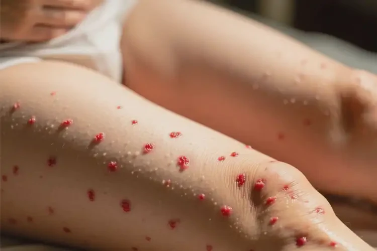 产妇大腿上偶尔起湿疹可以彻底自愈吗(图3)