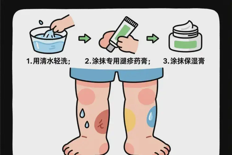 少兒小腿容易起濕疹能夠徹底治愈嗎(圖2)