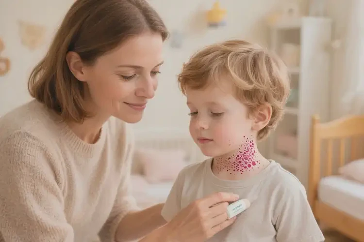 儿童脖子上容易起湿疹可以彻底自愈吗(图4)