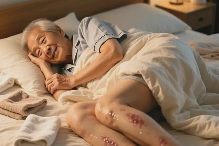 高齡老人大腿上偶爾長濕疹可不可以徹底自愈(圖2)