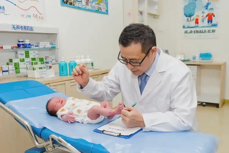 新生兒小腿上偶爾長(zhǎng)濕疹不管它會(huì)自己好嗎(圖1)