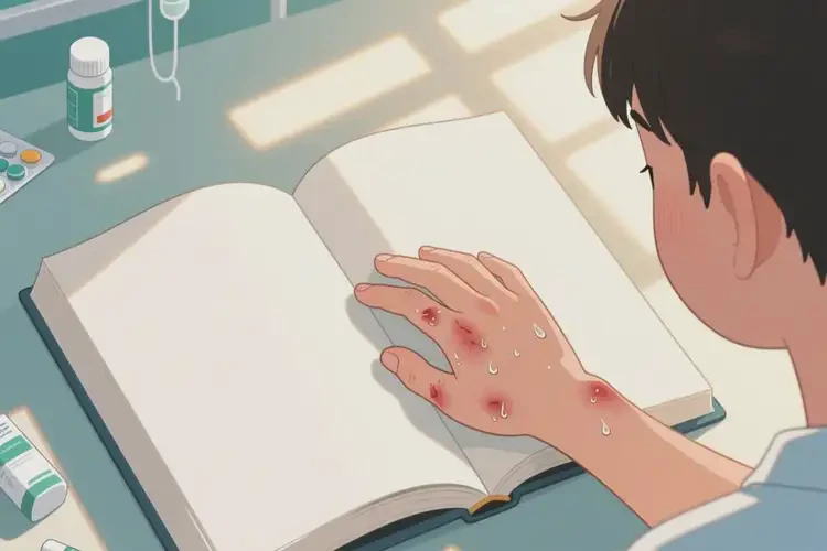 青少年手上經(jīng)常起濕疹不管它會自己痊愈嗎(圖3)