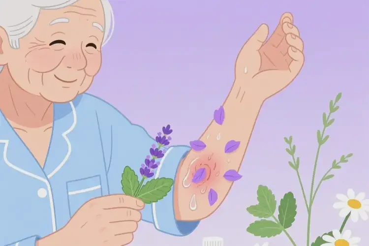 老人手臂上長濕疹不管它會自己好嗎(圖3)