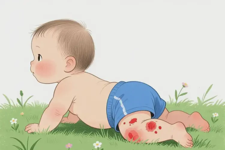 幼兒大腿上經常長濕疹不管它會自己自愈嗎(圖2)