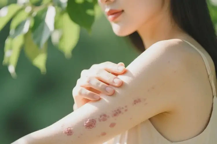 女性身上出現(xiàn)濕疹能徹底自愈嗎(圖3)