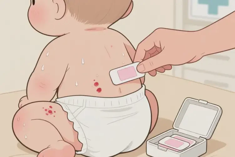 婴幼儿屁股起湿疹可以彻底自愈吗(图1)