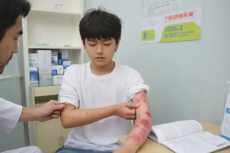 大學(xué)生手臂上出濕疹不管它會(huì)自己痊愈嗎(圖4)