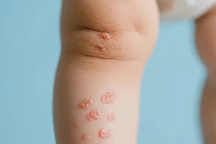 幼兒小腿上出濕疹能徹底自愈嗎(圖4)