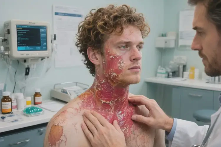 中學(xué)生脖子經(jīng)常長濕疹不管它會自己痊愈嗎(圖2)