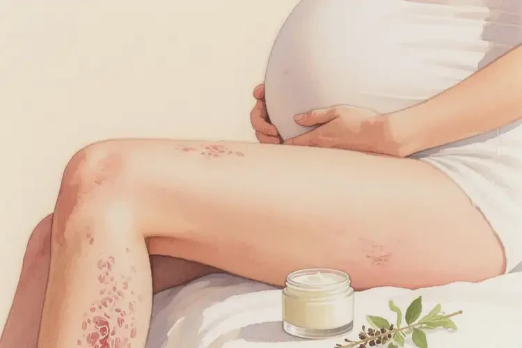 產(chǎn)婦大腿起濕疹可不可以徹底自愈(圖2)