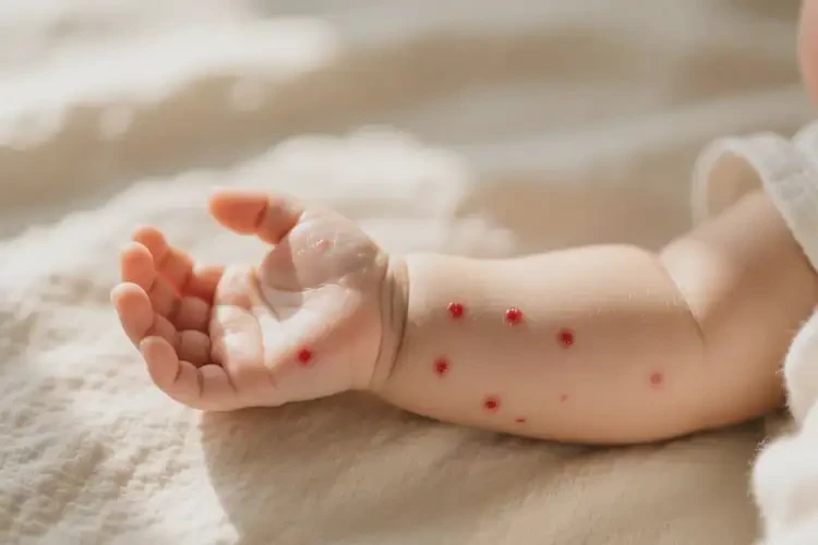 嬰兒手臂上出濕疹能靠自己自愈嗎(圖4)
