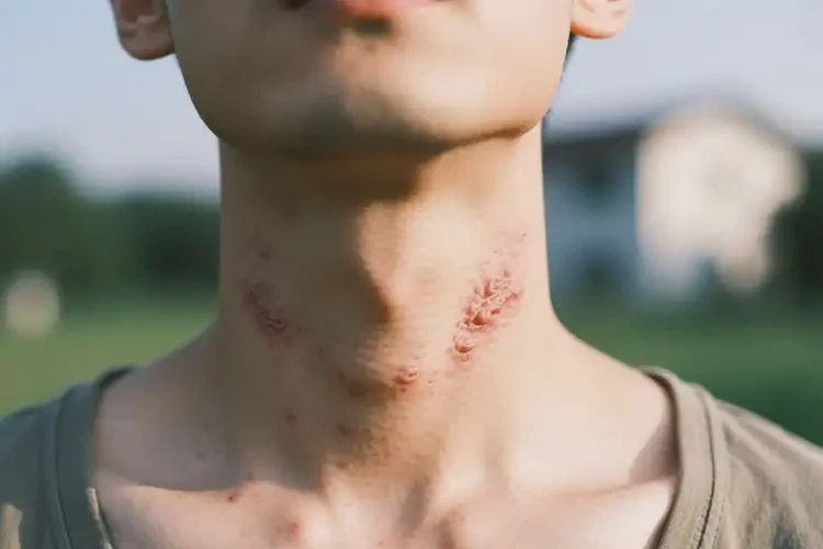 男人脖子上經(jīng)常長(zhǎng)濕疹可不可以徹底自愈(圖1)