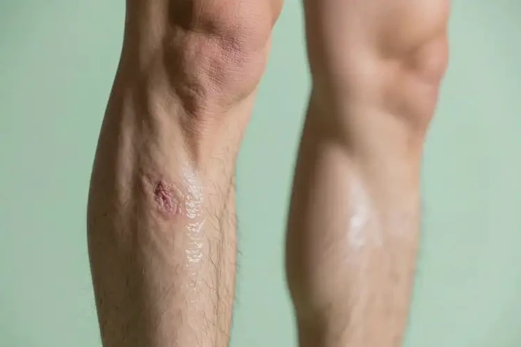 男性小腿上容易起濕疹可以徹底自愈嗎(圖2)