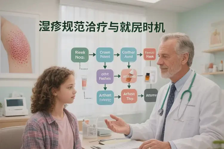 青少年屁股容易長濕疹能不能徹底自愈(圖1)