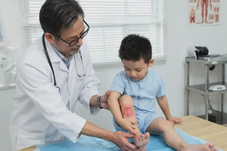 幼兒小腿上偶爾長濕疹可不可以徹底自愈(圖1)