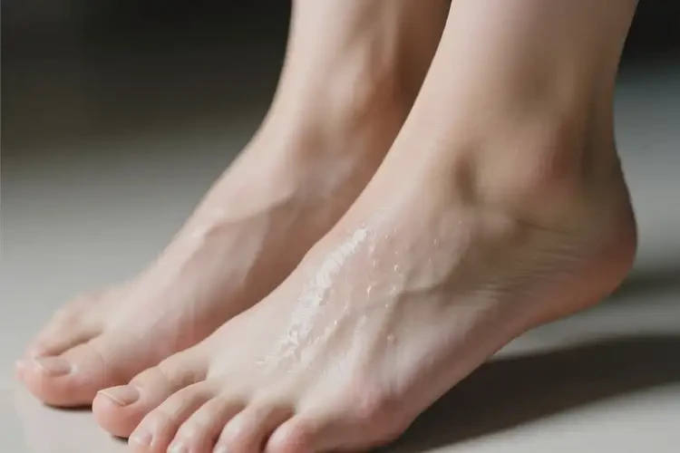 女性腳上偶爾起濕疹不管它會自己痊愈嗎(圖1)