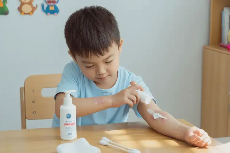 少兒四肢經常起濕疹不管它會自己痊愈嗎(圖2)