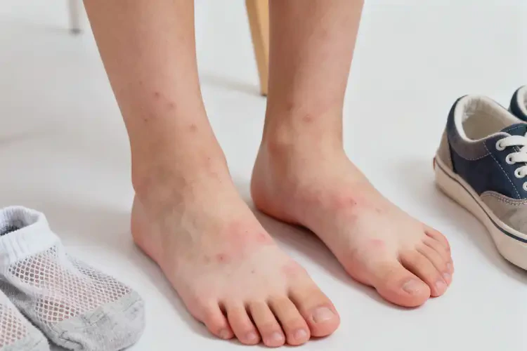青少年脚上起湿疹可以彻底自愈吗(图1)