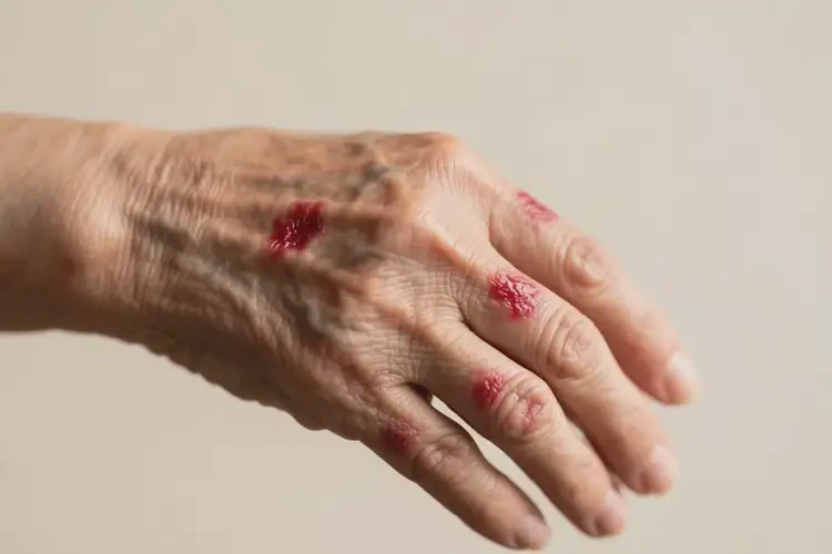 老年人四肢長(zhǎng)濕疹能徹底自愈嗎(圖4)