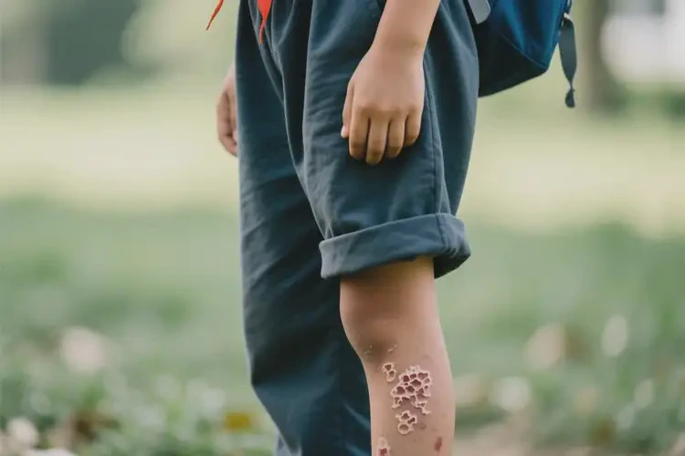 小學(xué)生大腿長濕疹不管它會(huì)自己痊愈嗎(圖2)