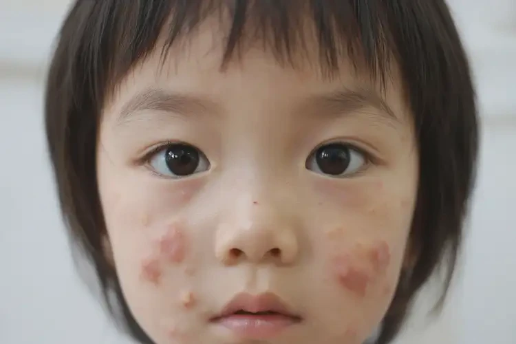 小孩面部偶爾起濕疹能靠自己自愈嗎(圖4)